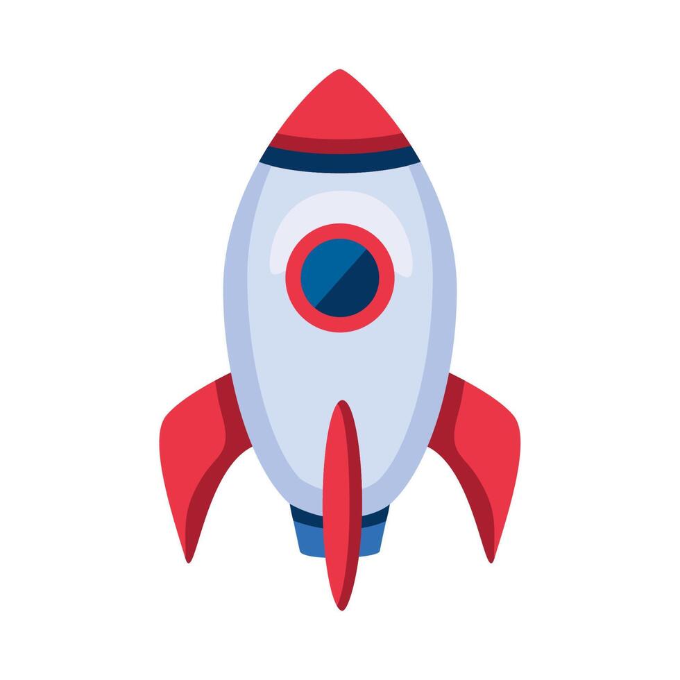 rocket launcher start up vector