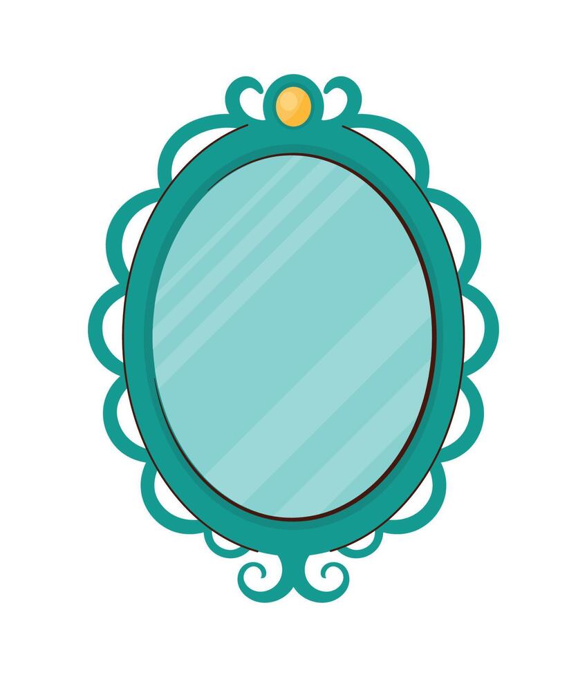 green mirror fashion accessory vector