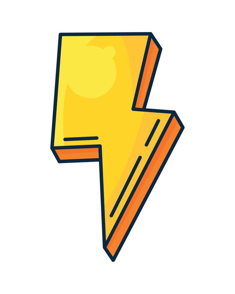 power ray nineties style vector