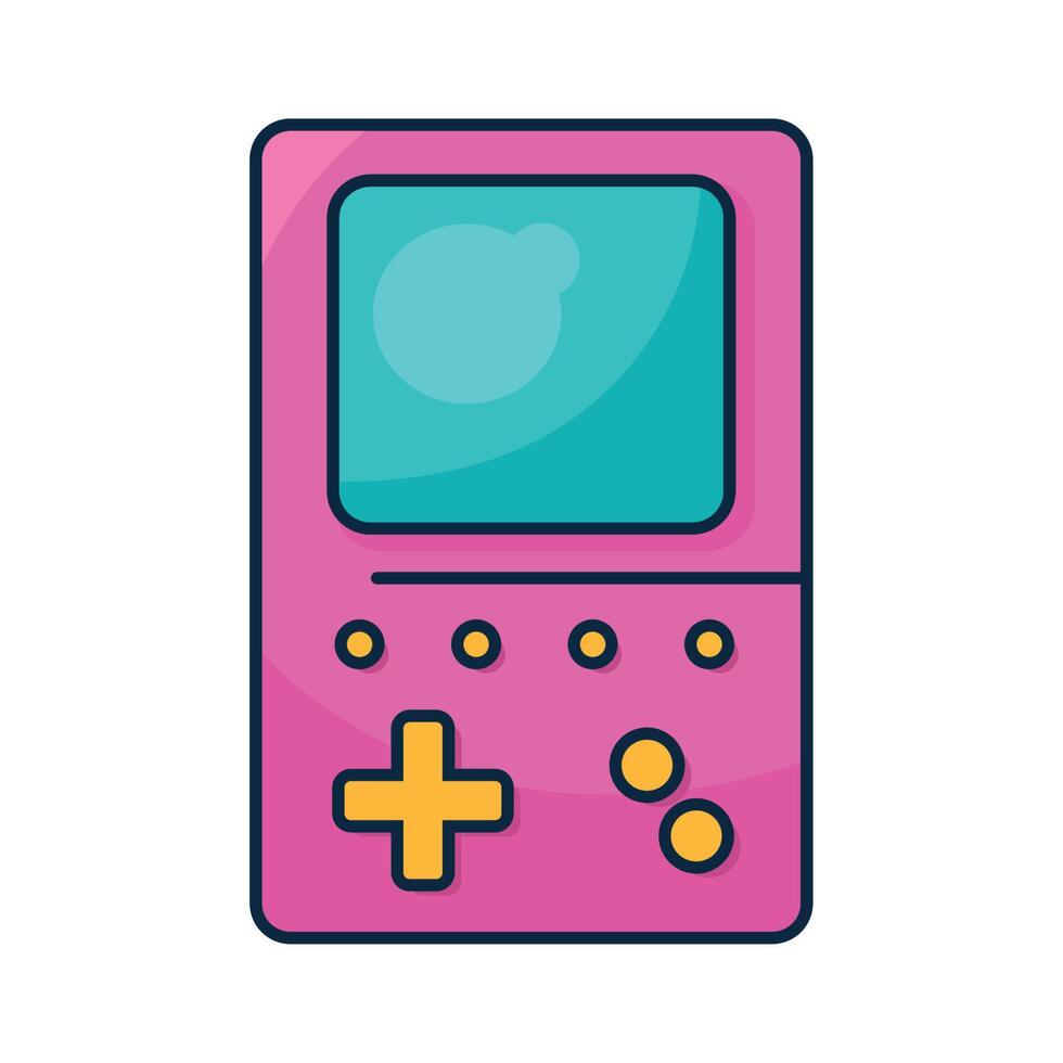 video game nineties style vector