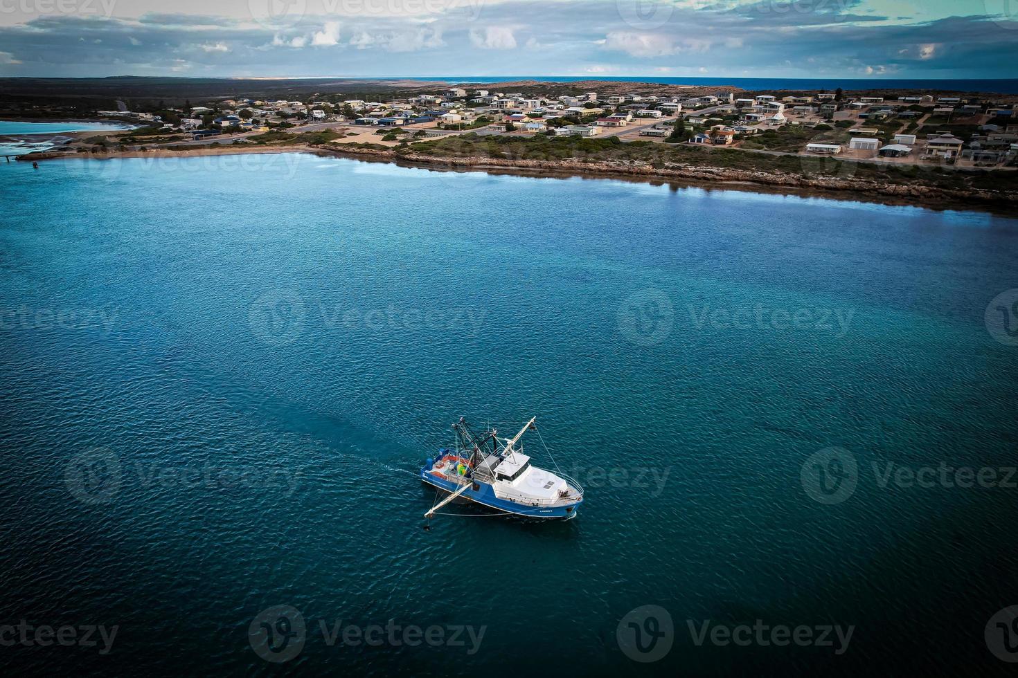 Fishing Trawler leaving Venus Bay to The Great Australian Bight photo