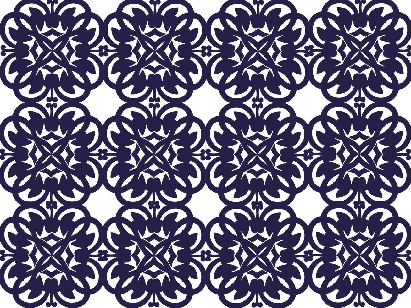 Seamless pattern floral background design. vector