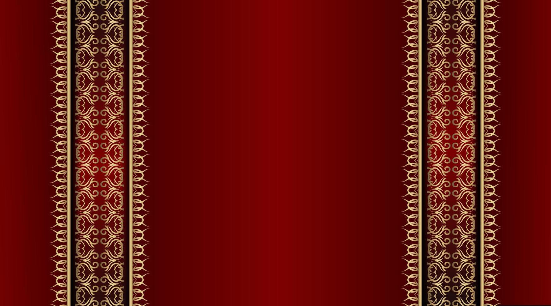 simple background, with classic ornaments vector