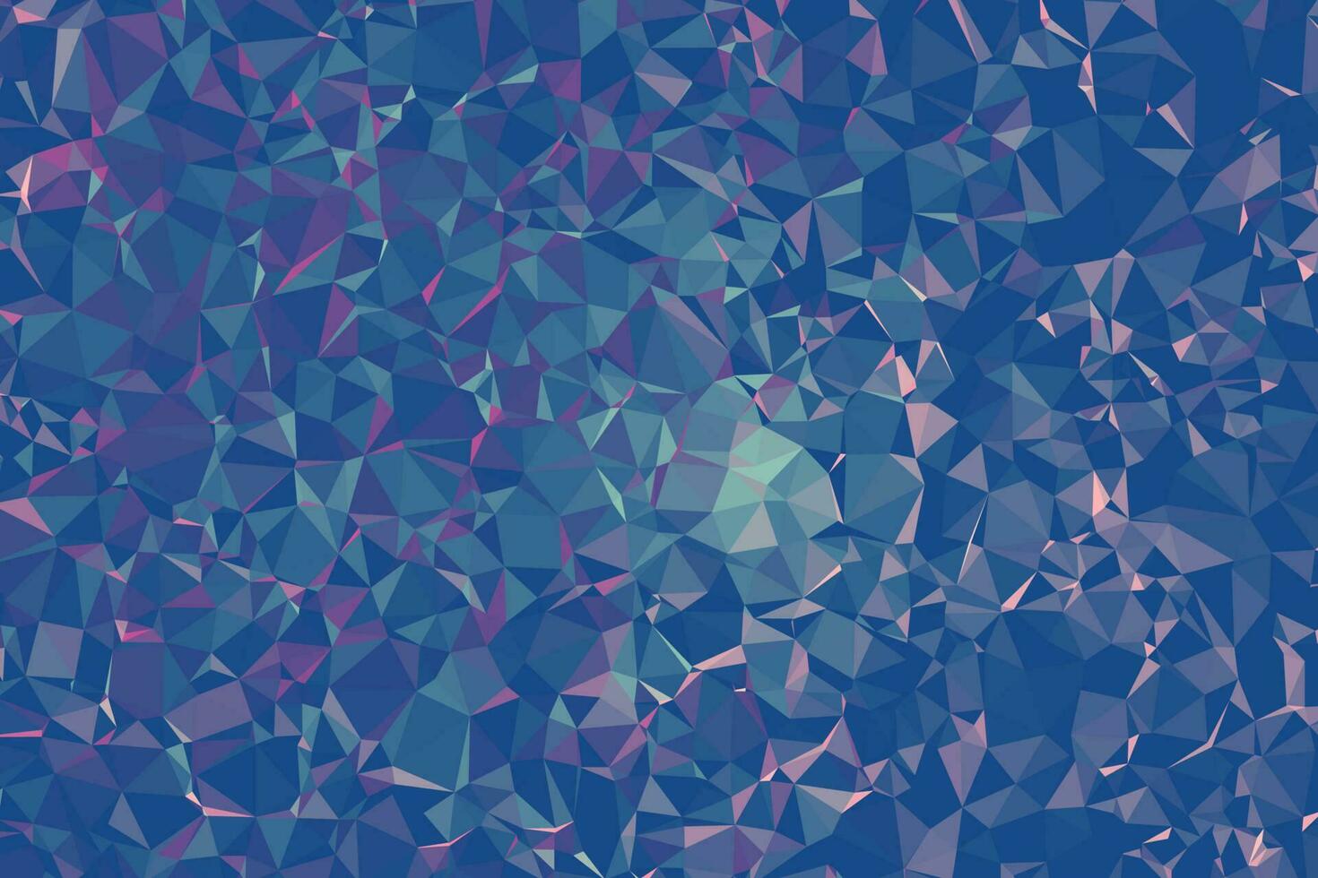 fondo de espacio poligonal azul abstracto. molécula de fondo poligonal geométrico y comunicación. concepto de ciencia, química, biología, medicina, tecnología. vector