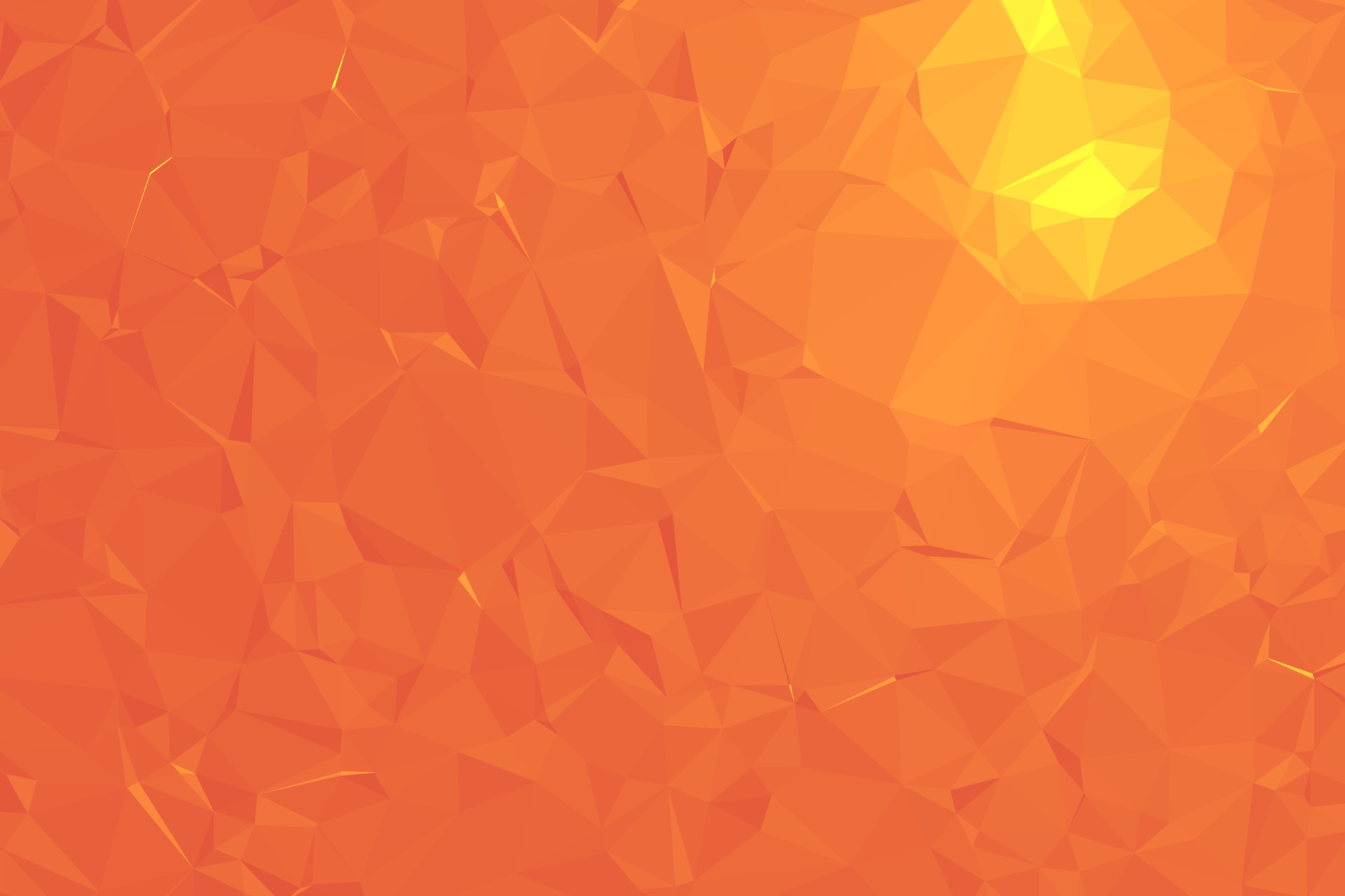 Vector Orange Polygon Abstract modern Polygonal Geometric Triangle