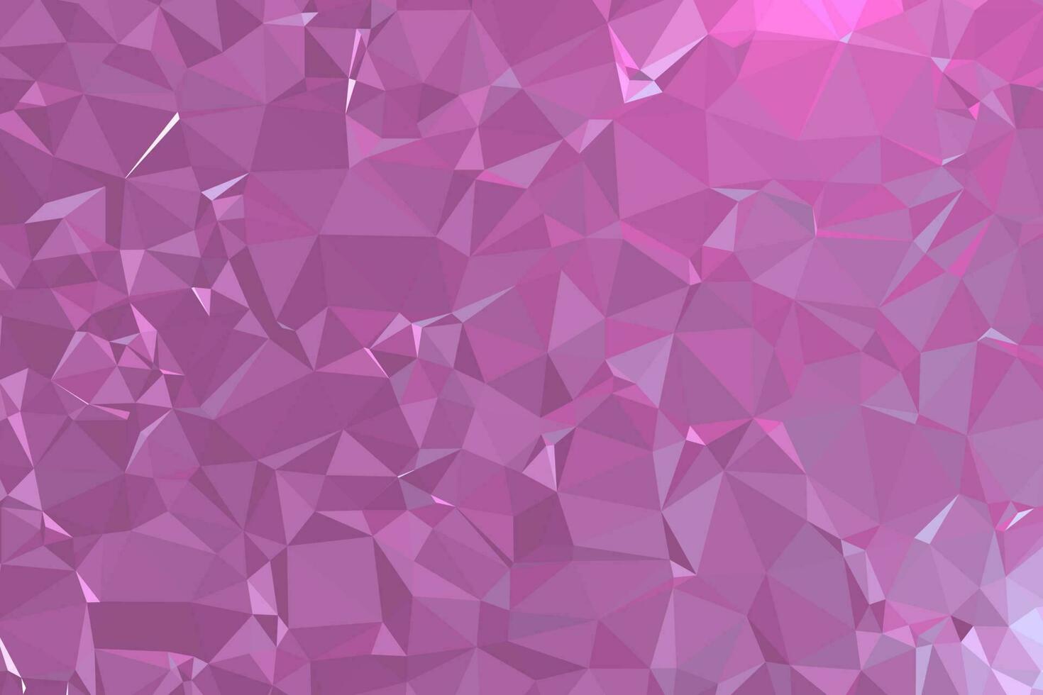 Abstract Pink Geometric Polygonal background molecule and communication. Concept of the science, chemistry, biology, medicine, technology. vector