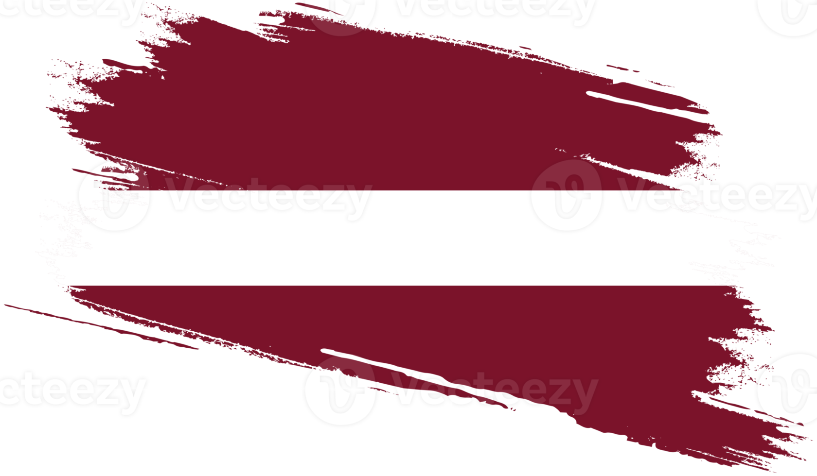 Latvia flag with grunge texture png