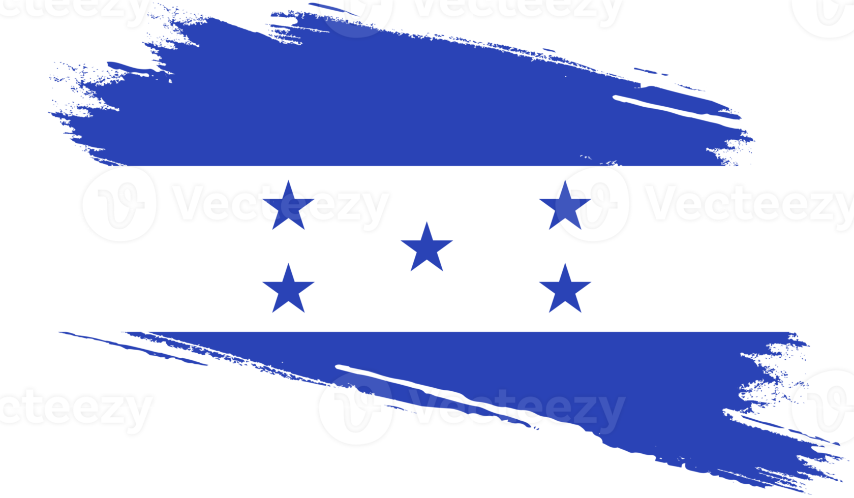 bandera de honduras con textura grunge png