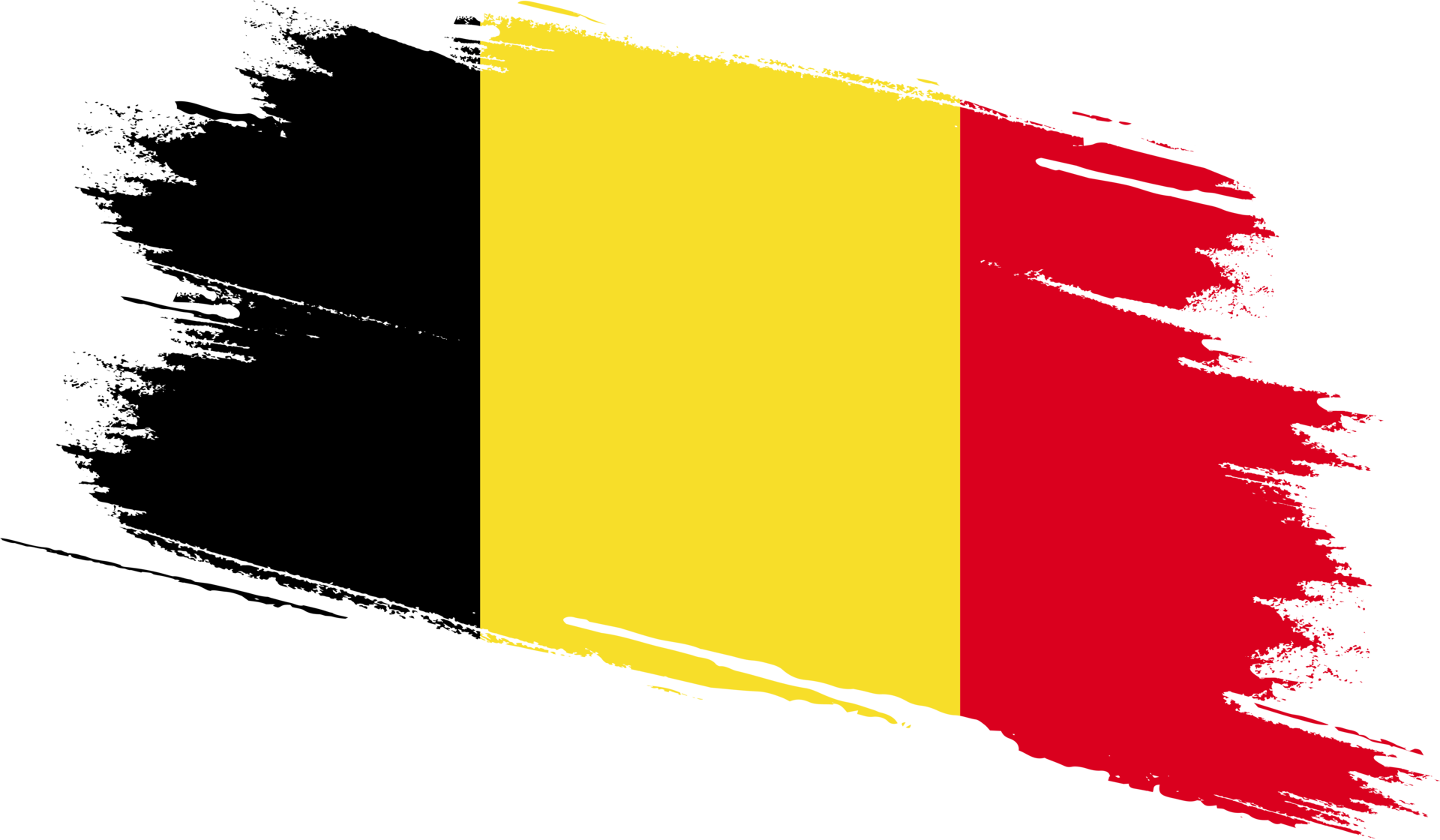 Belgium flag with grunge texture 12025168 PNG