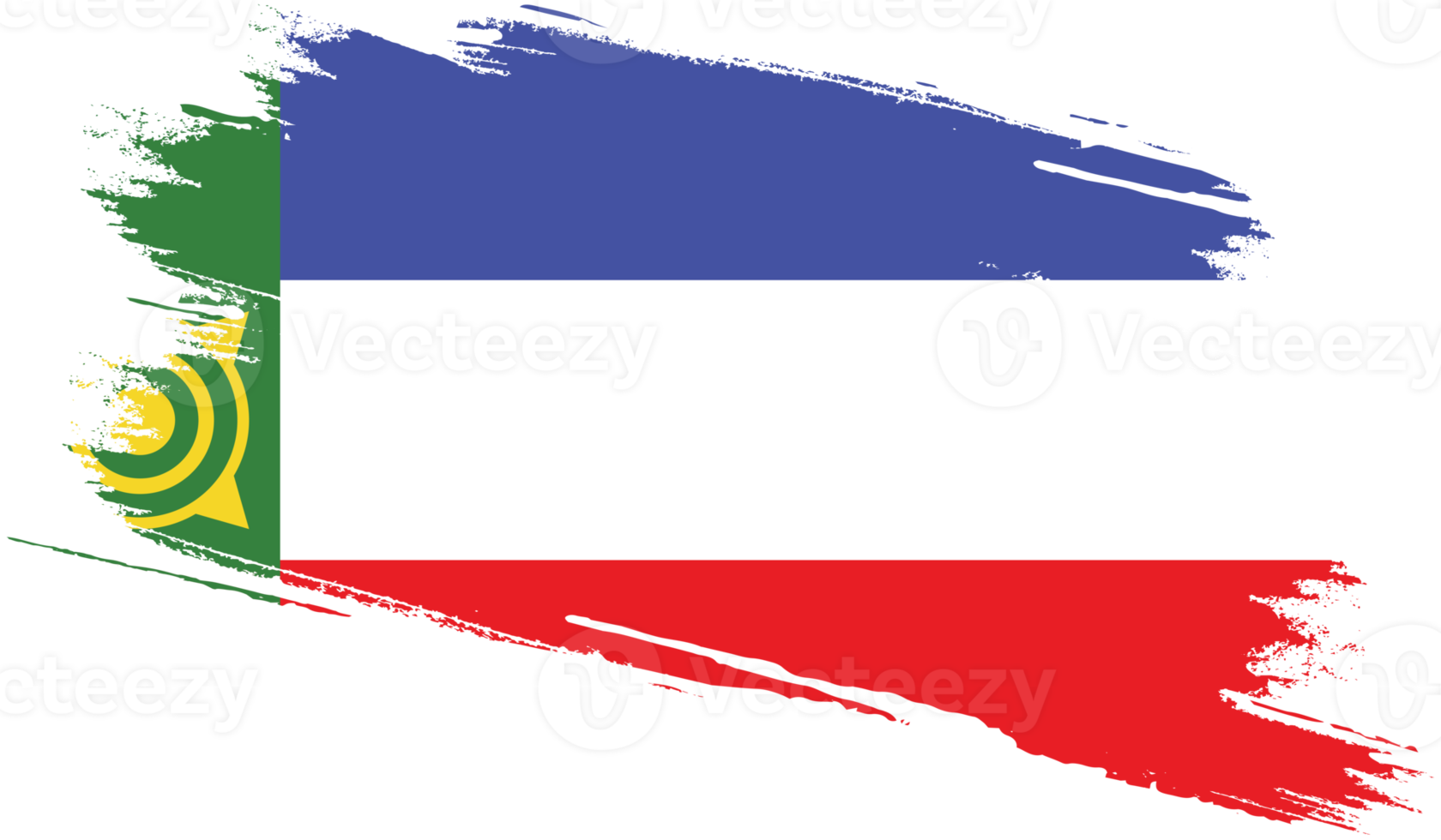 drapeau de khakassie avec texture grunge png