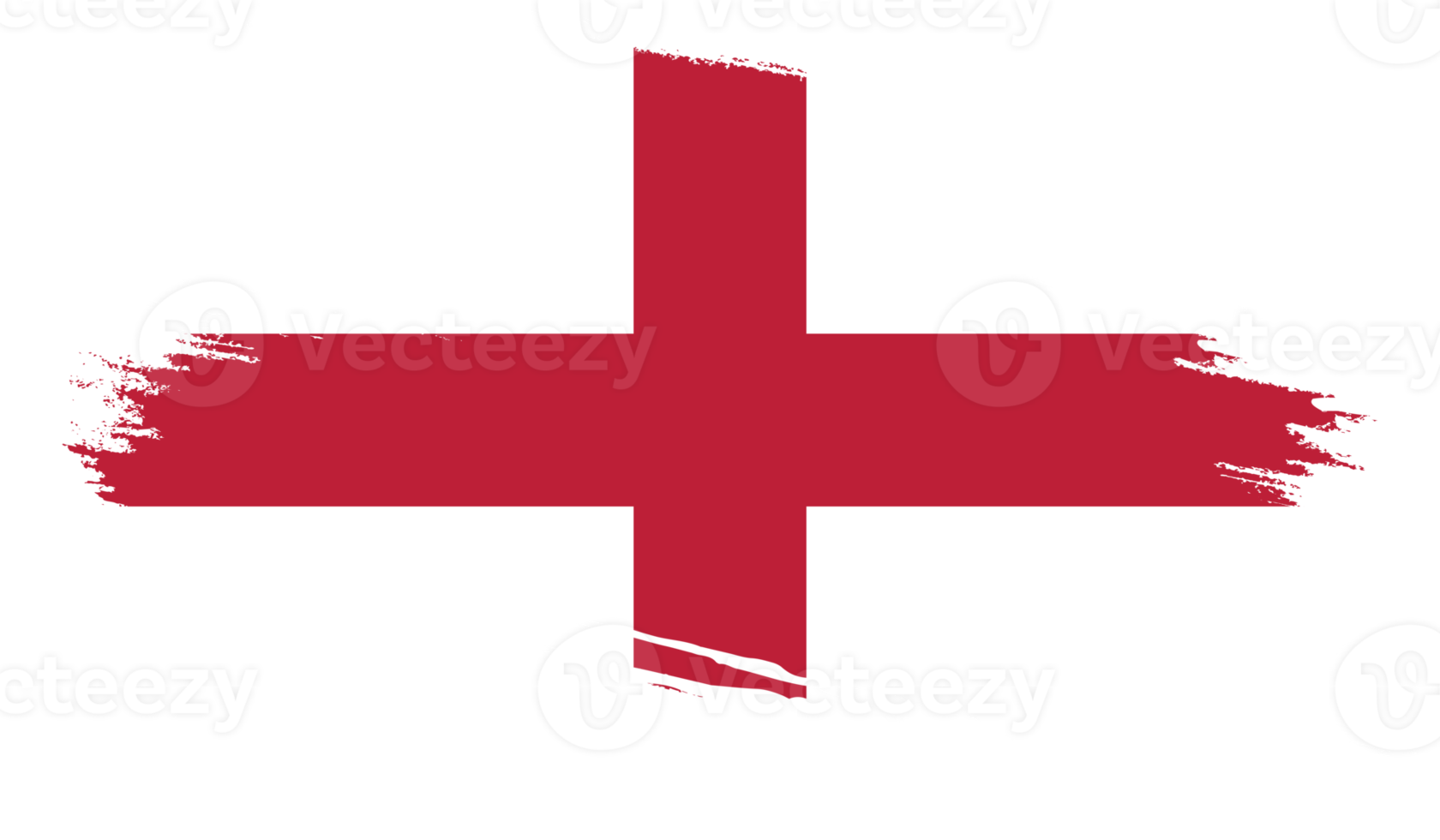 England flag with grunge texture png