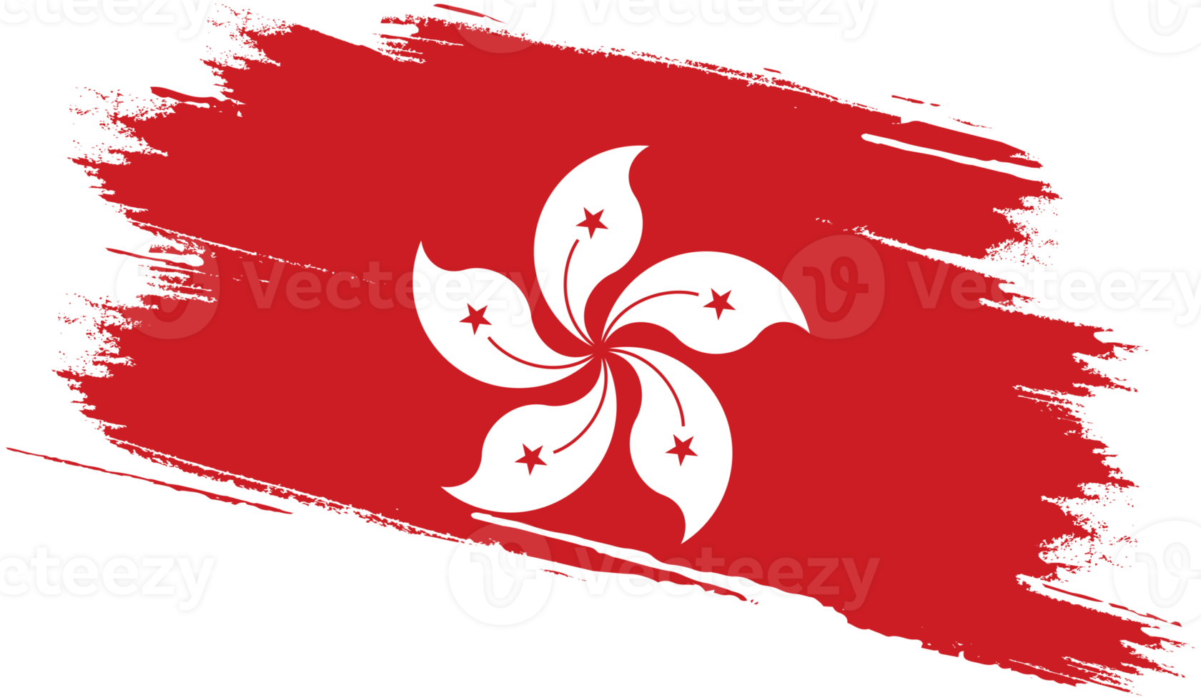 Free Hongkong-Flagge mit Grunge-Textur 12025311 PNG with Transparent