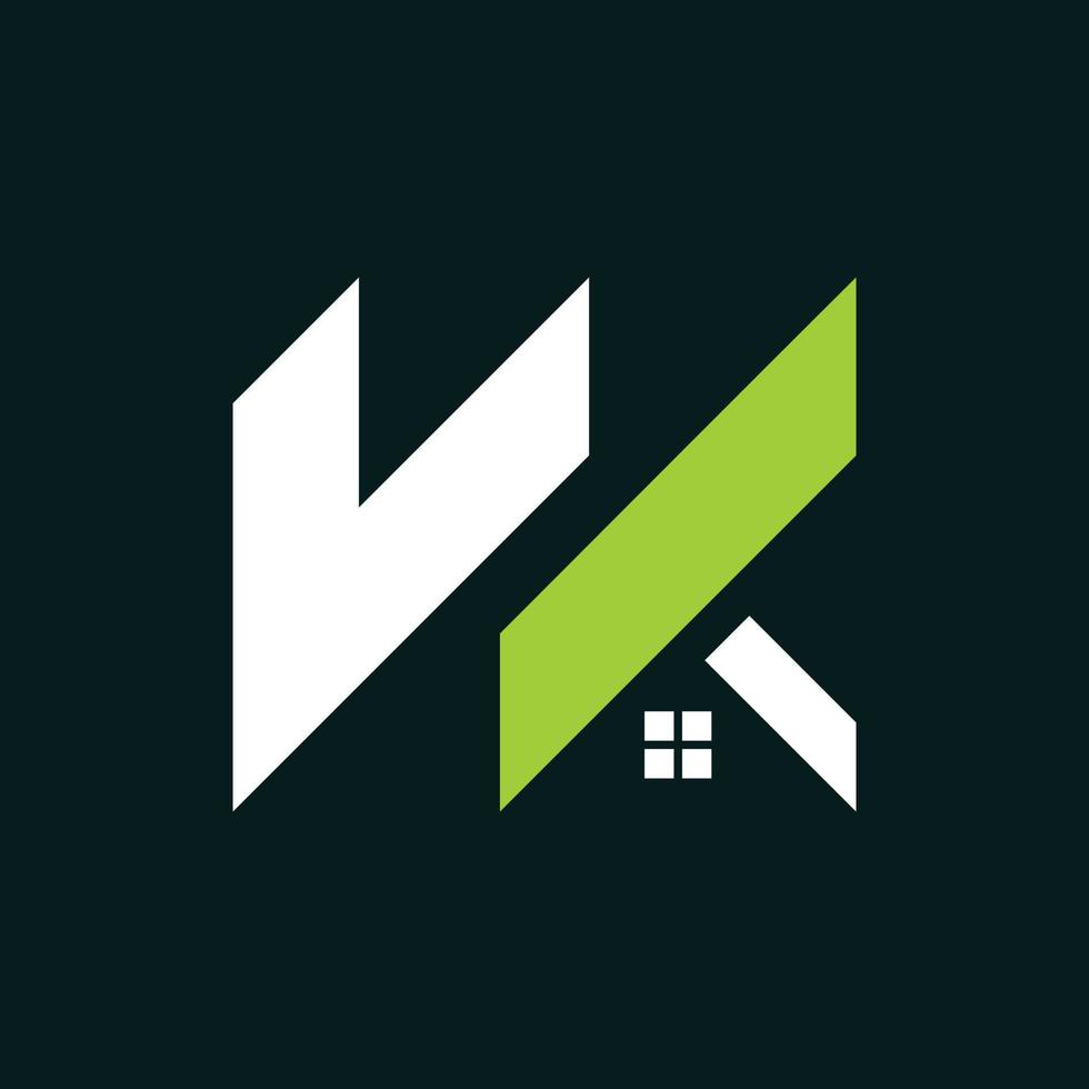 Letter W Home Property Modern Logo vector