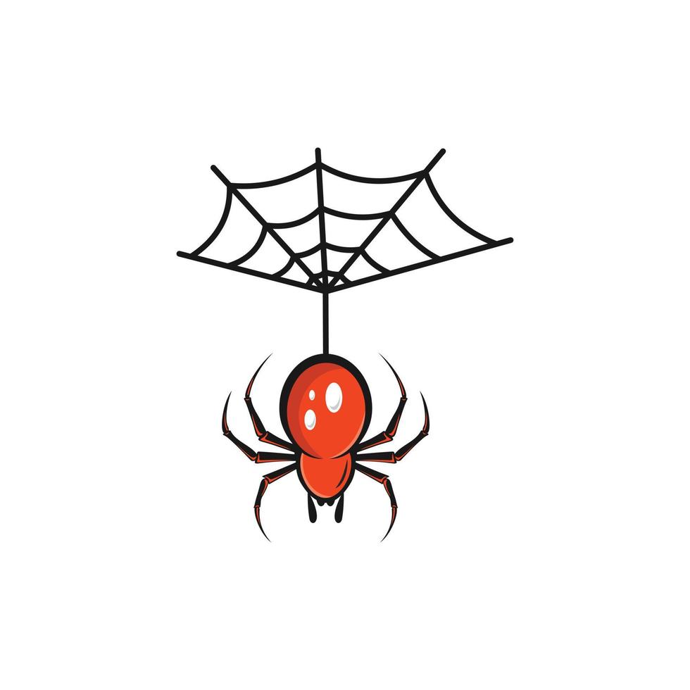 Spider Animal Insect Modern Creative Logo vector