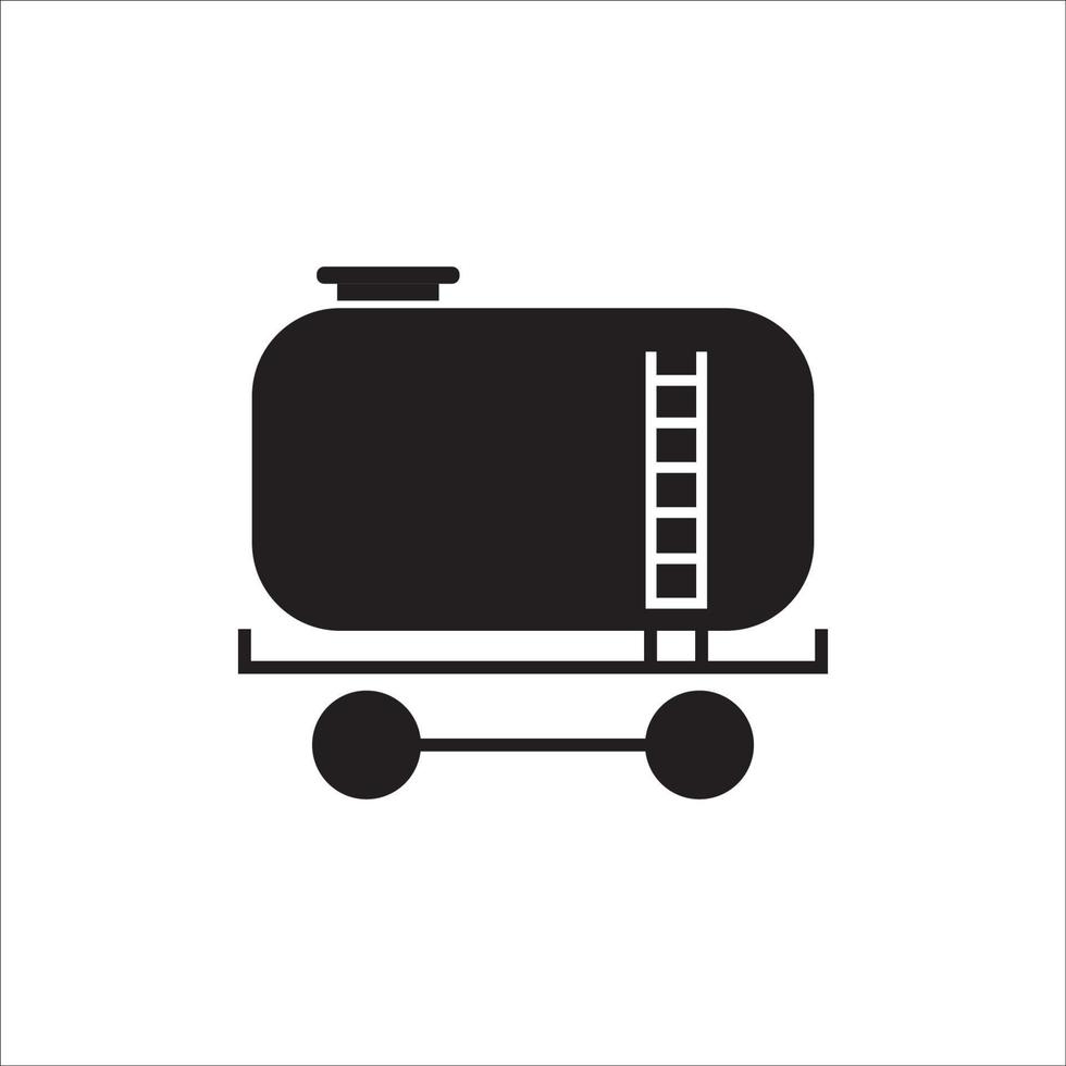 gas station logo vector design icon, this vector can be used for basic materials for making logos and others