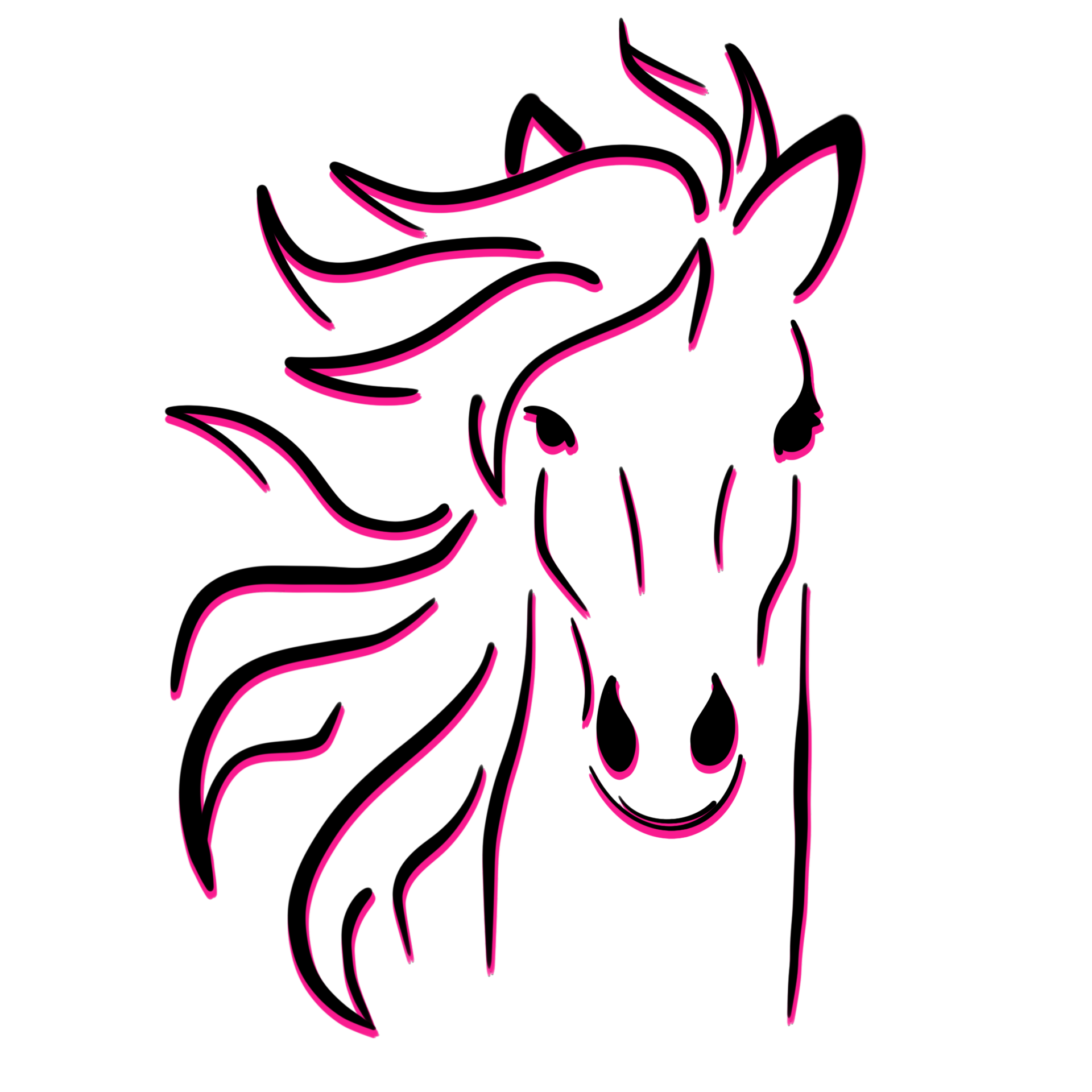 Desenho, Unicórnio, Cavalo png transparente grátis