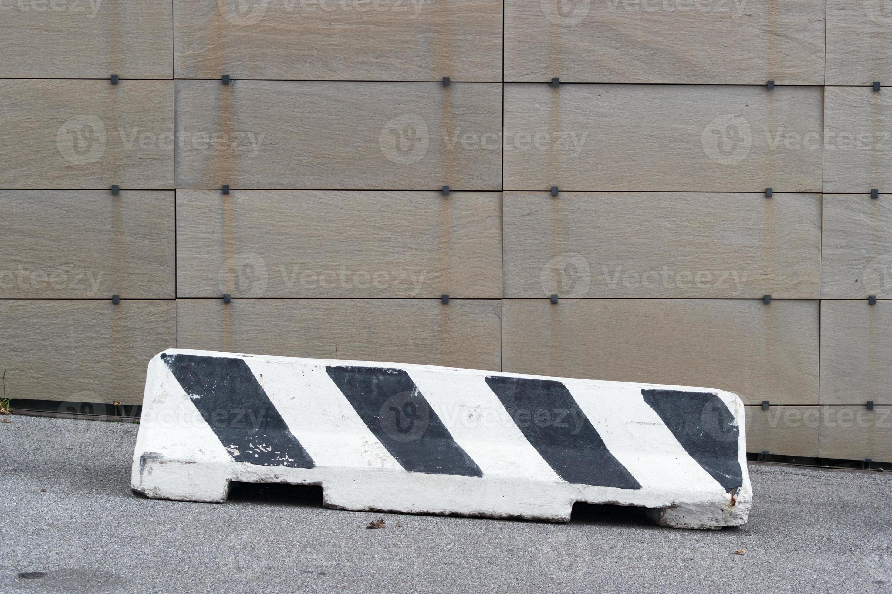 cement road obstacle barrier block 12025690 Stock Photo at Vecteezy