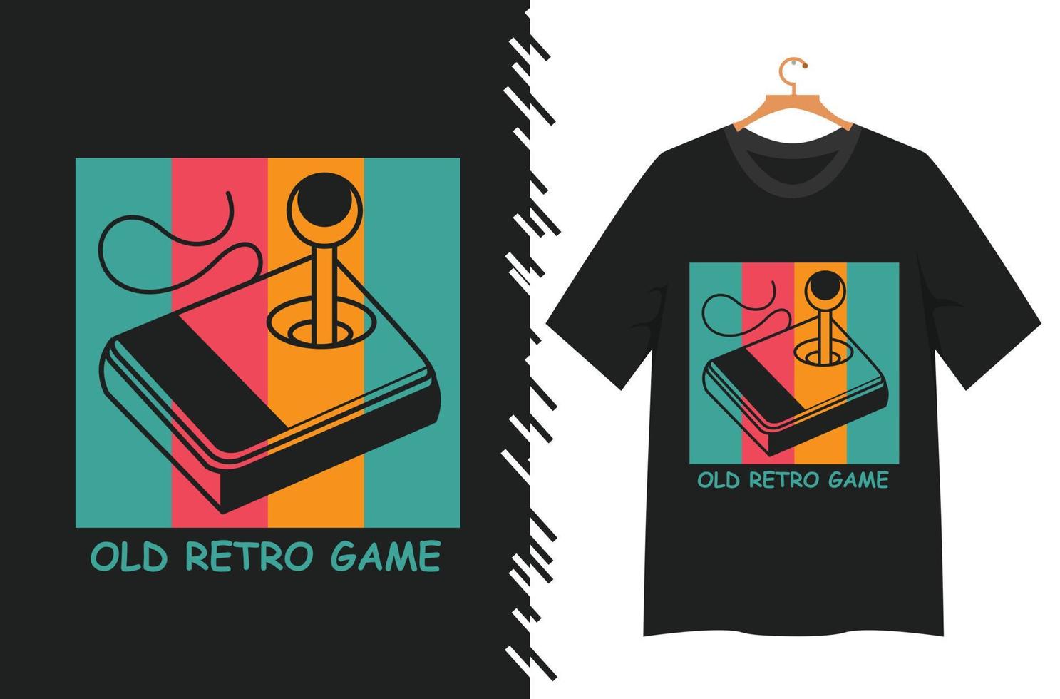 ilustración de juego para diseño de camiseta vector