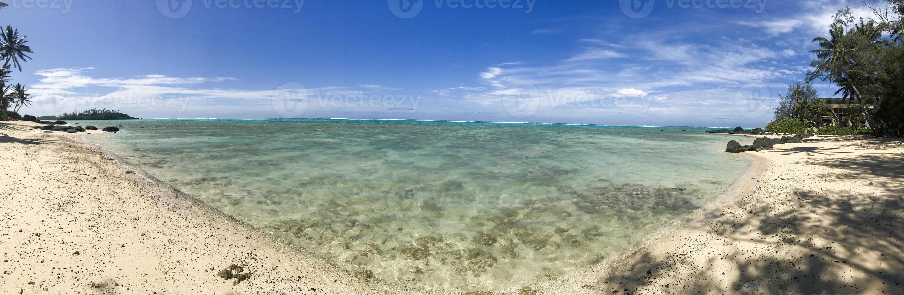 Polynesia Cook Island tropical paradise view photo