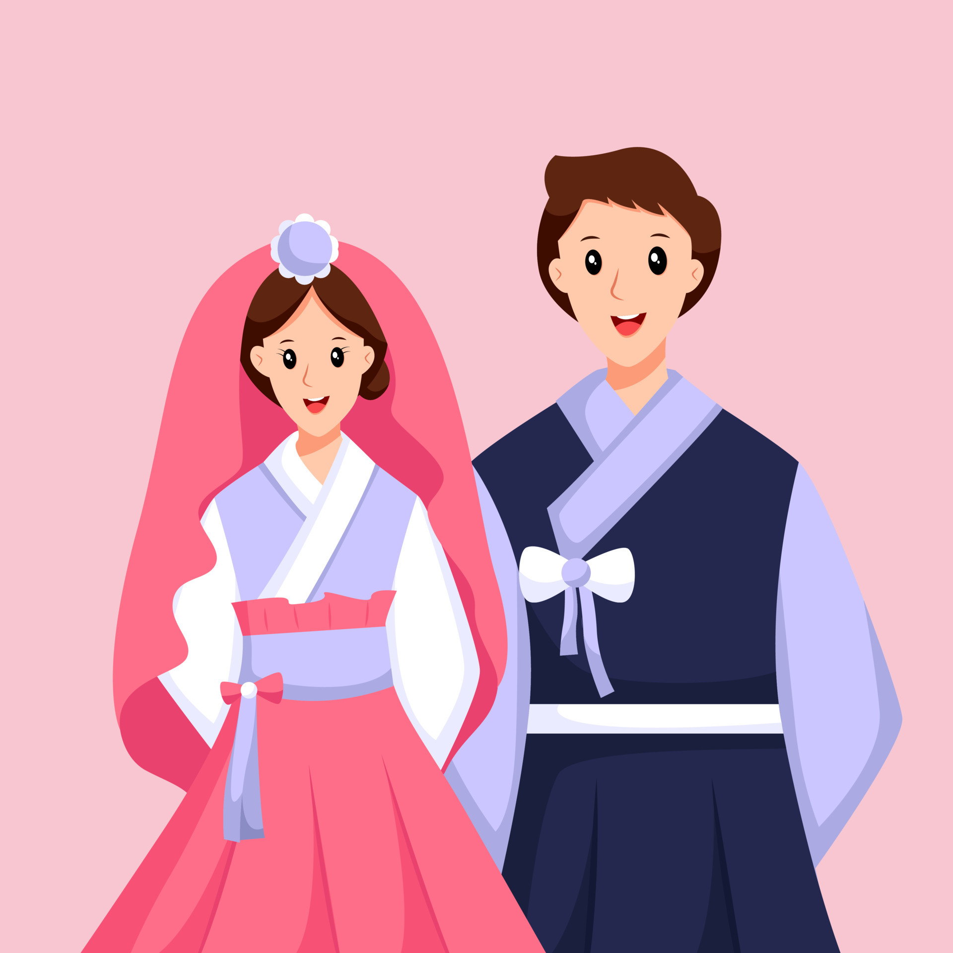 Korean Wedding Character Design Illustration 12026481 Vector Art At korean-wedding-character-design-illustration-12026481-vector-art-at