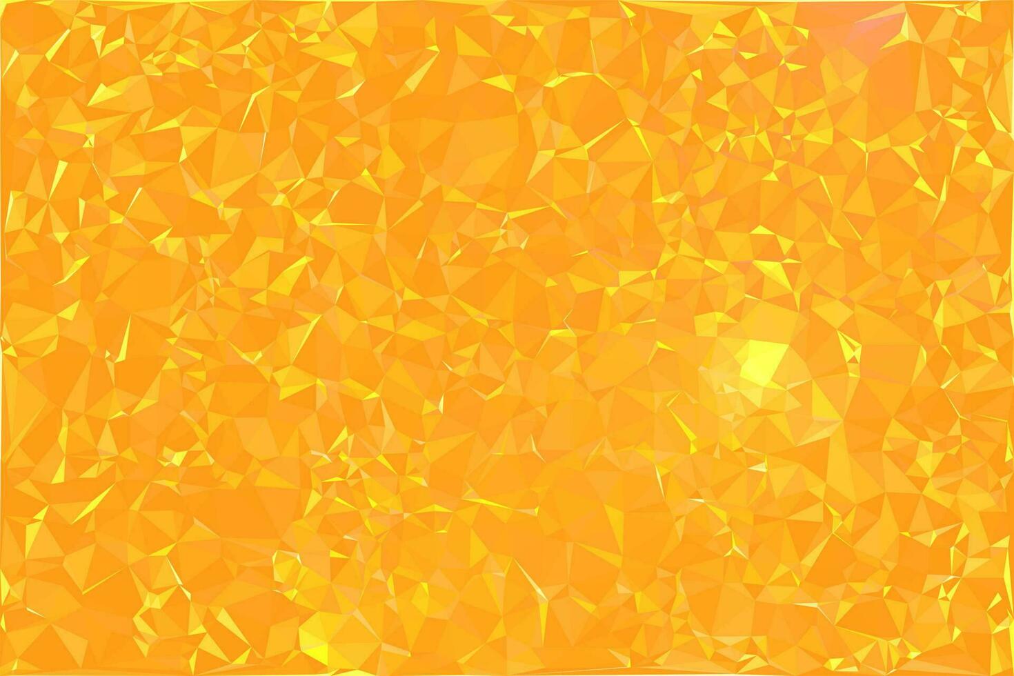 fondo de mosaico poligonal amarillo, plantillas de diseño creativo vector