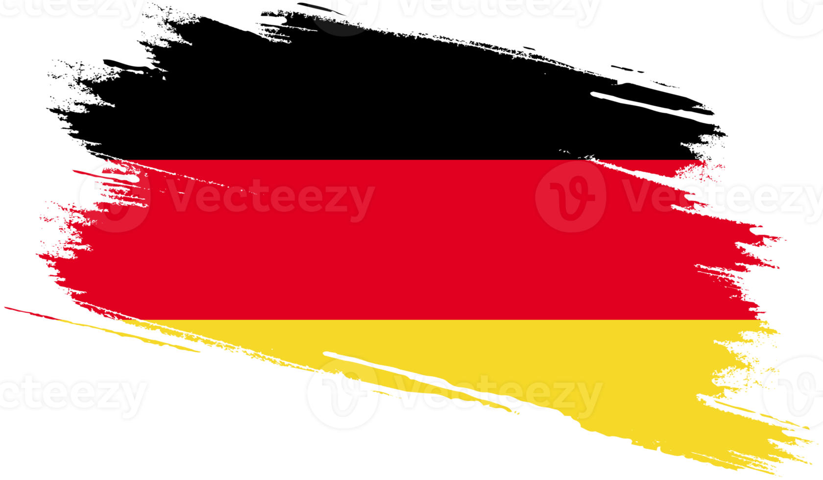 Germany flag with grunge texture png