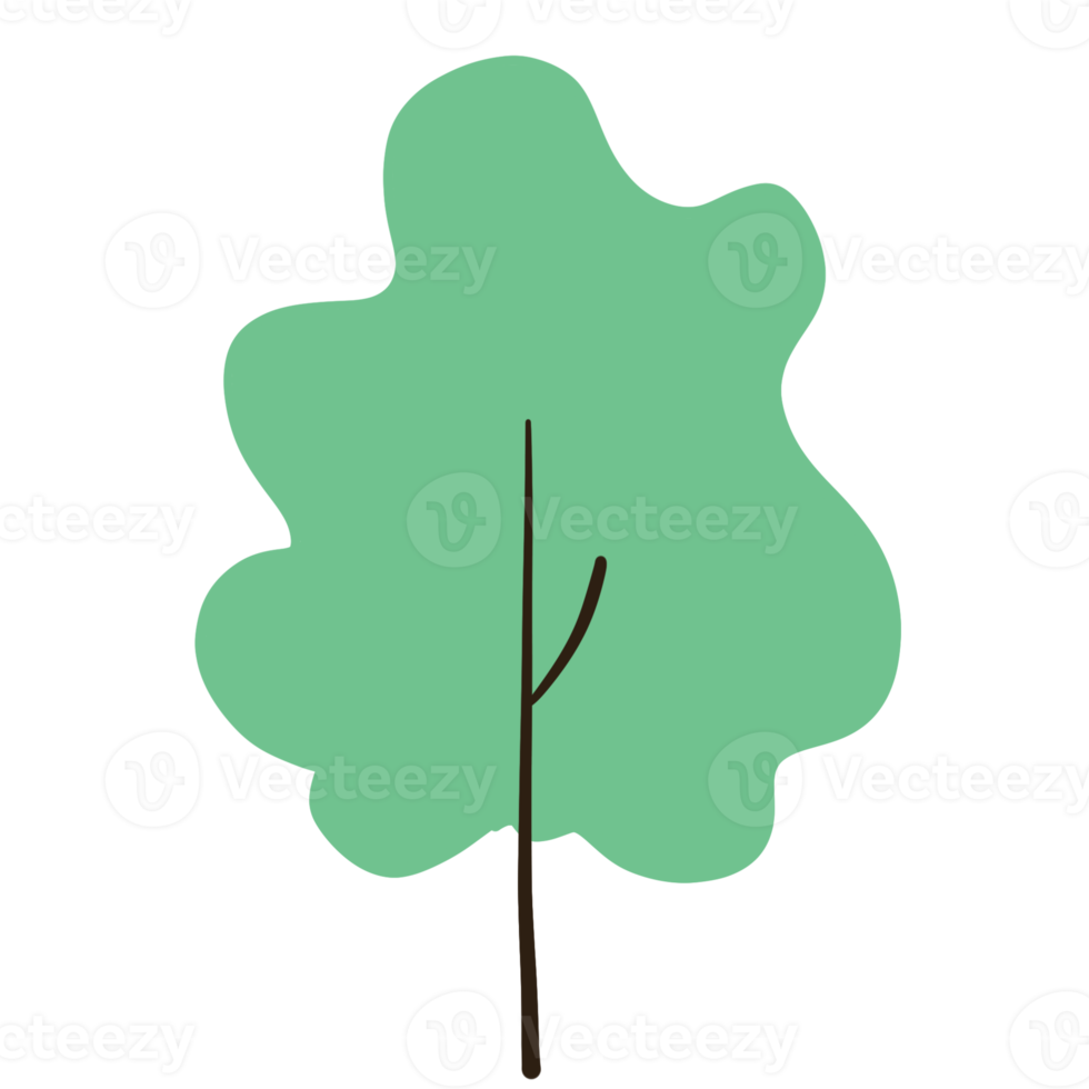 colorato albero elementi png