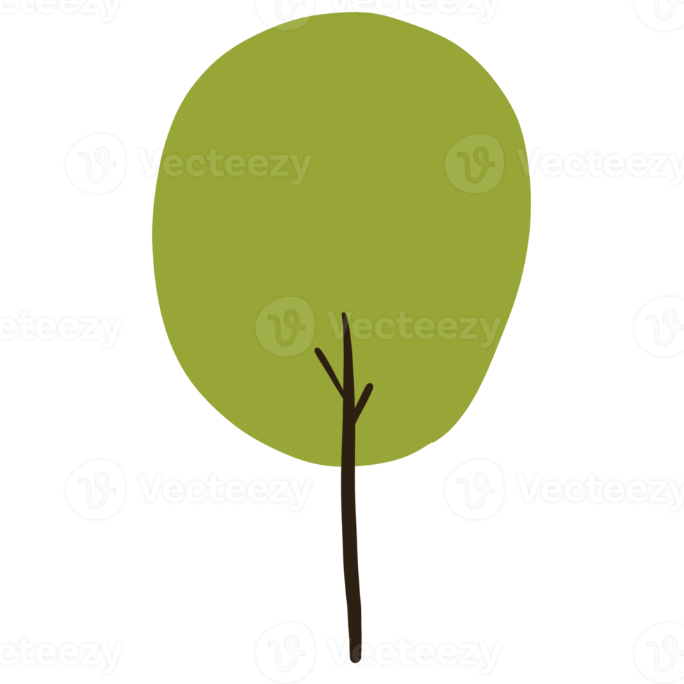 Colorful Tree Elements 12027091 PNG