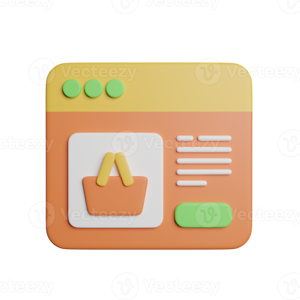 Shopping Website Product png