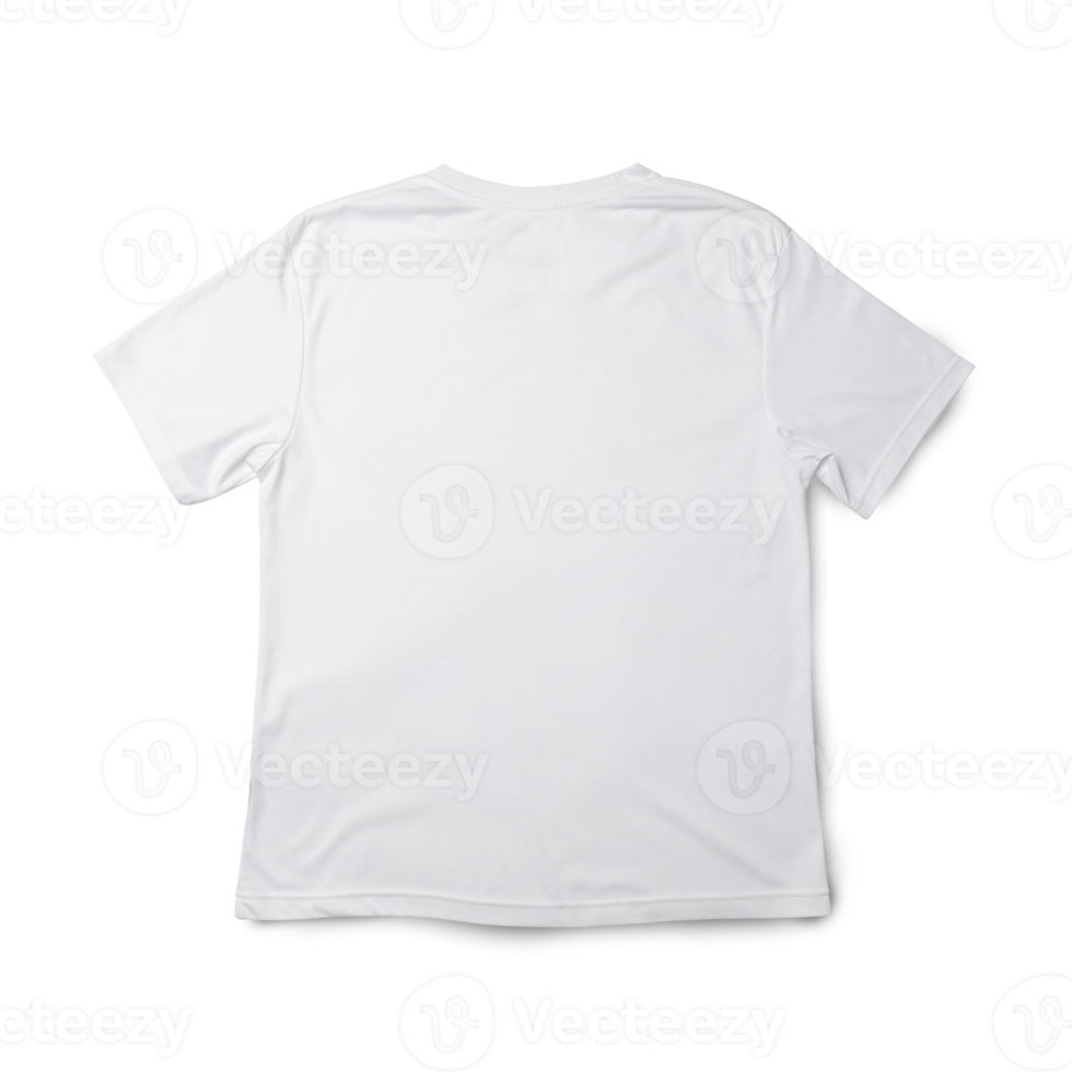 maqueta de camiseta blanca, camiseta realista png