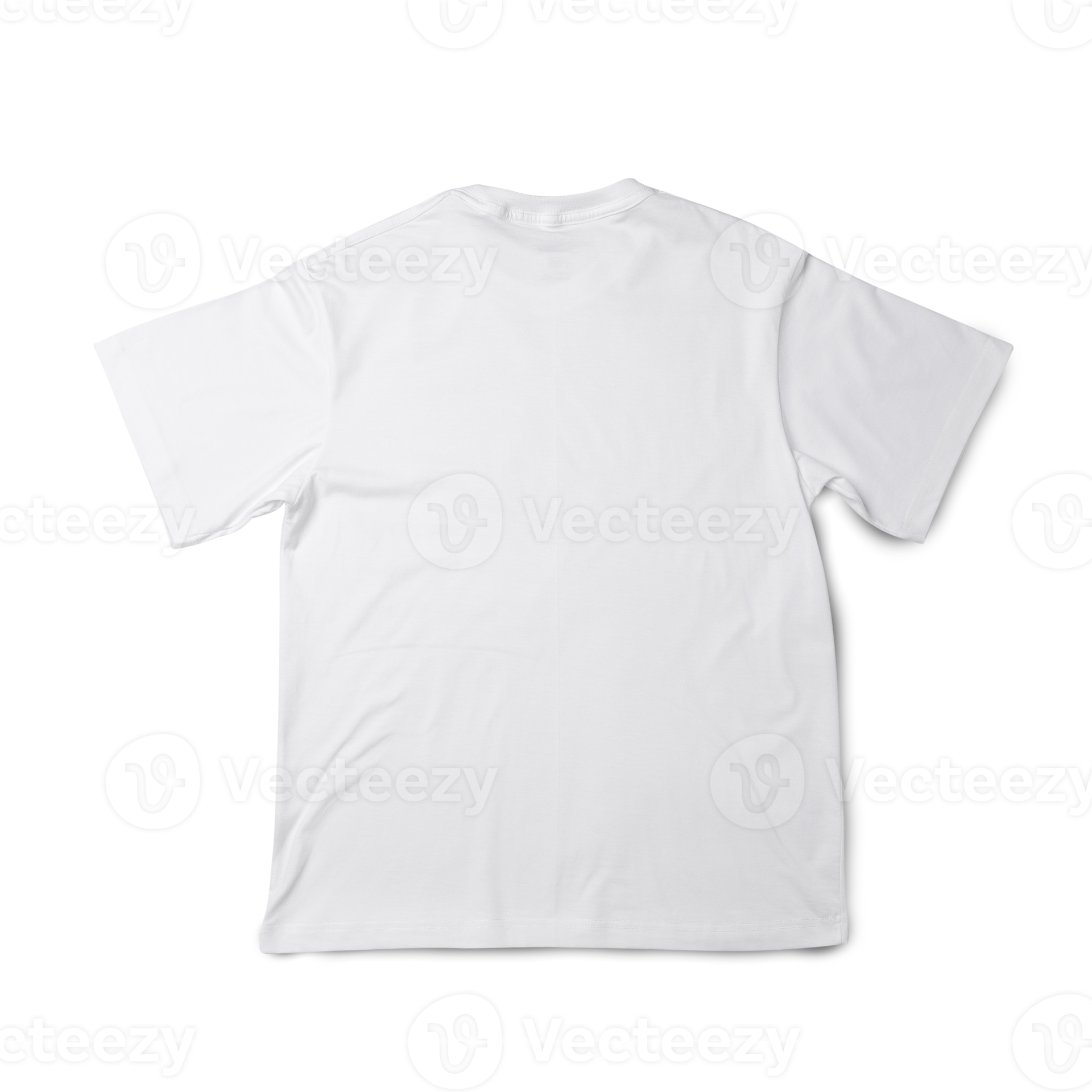 White Oversize T shirt mockup, Realistic t-shirt 12027400 PNG