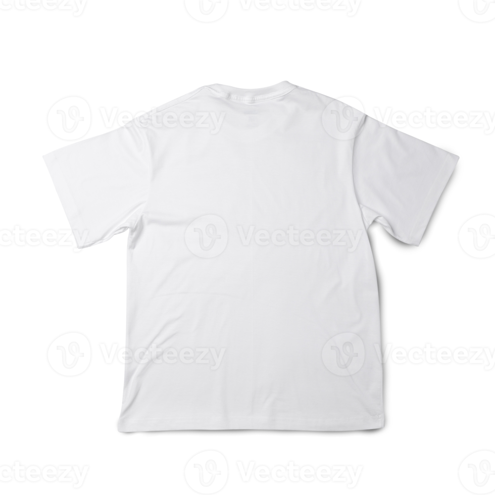 White Oversize T shirt mockup, Realistic t-shirt png