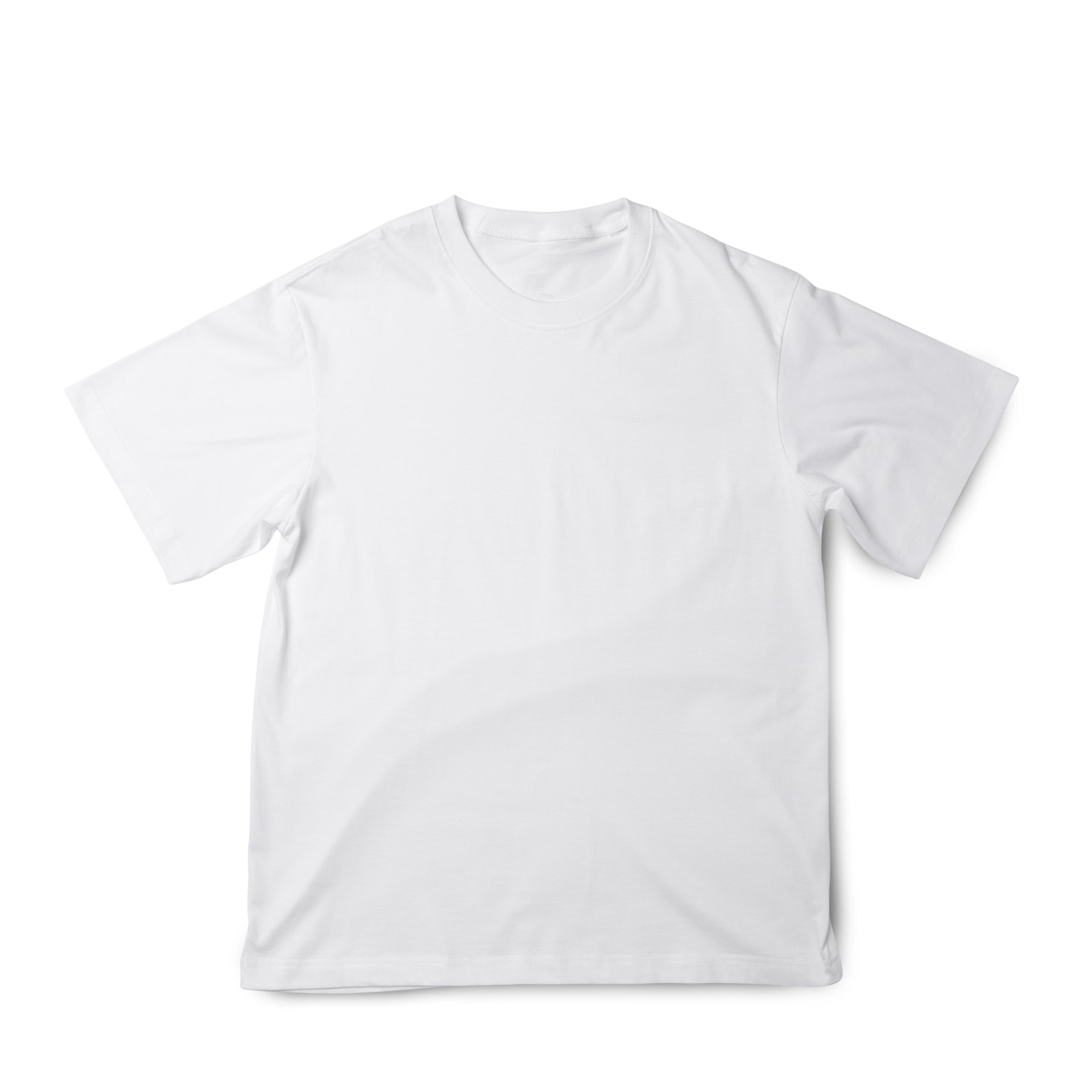 White Oversize T shirt mockup, Realistic t-shirt 12027401 PNG