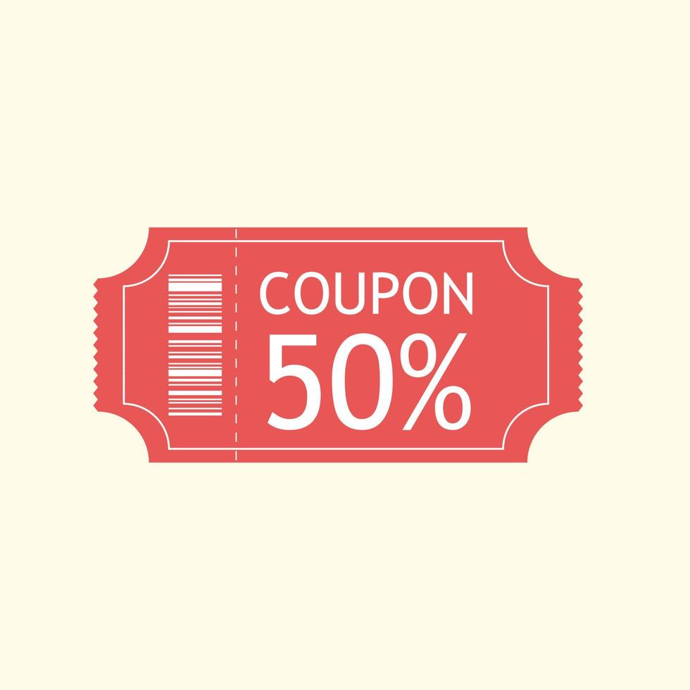 set of tickets for sale icon isolated percent vector