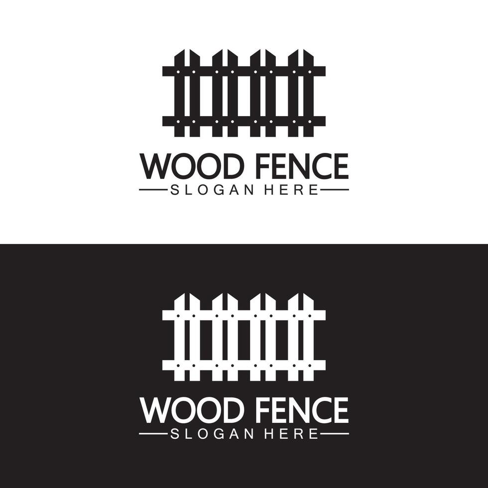 Fence icon vector logo template