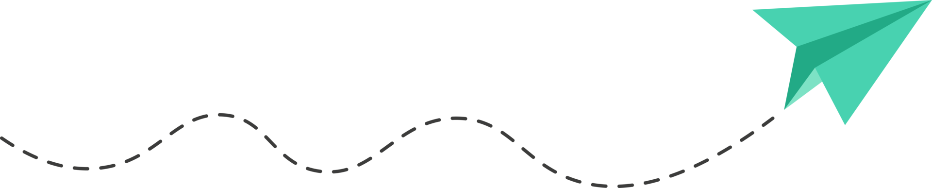 Dashed Line Paper Airplane Route png
