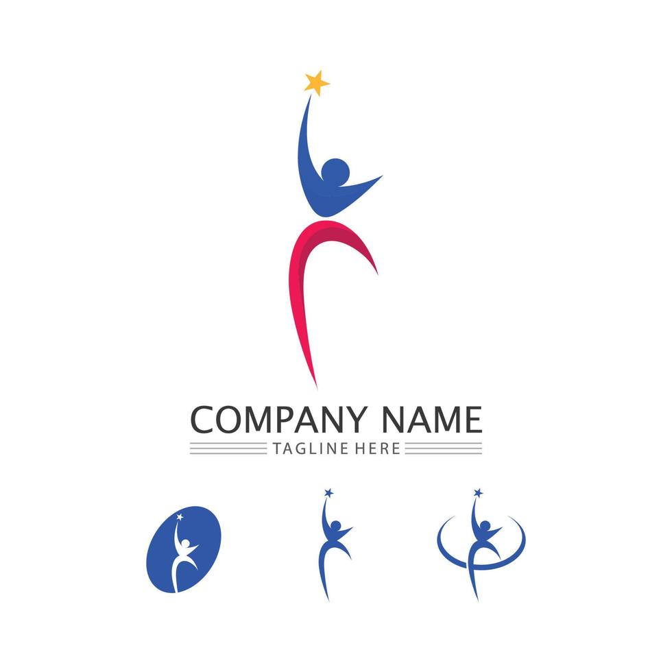 Business icon and logo design vector graphic