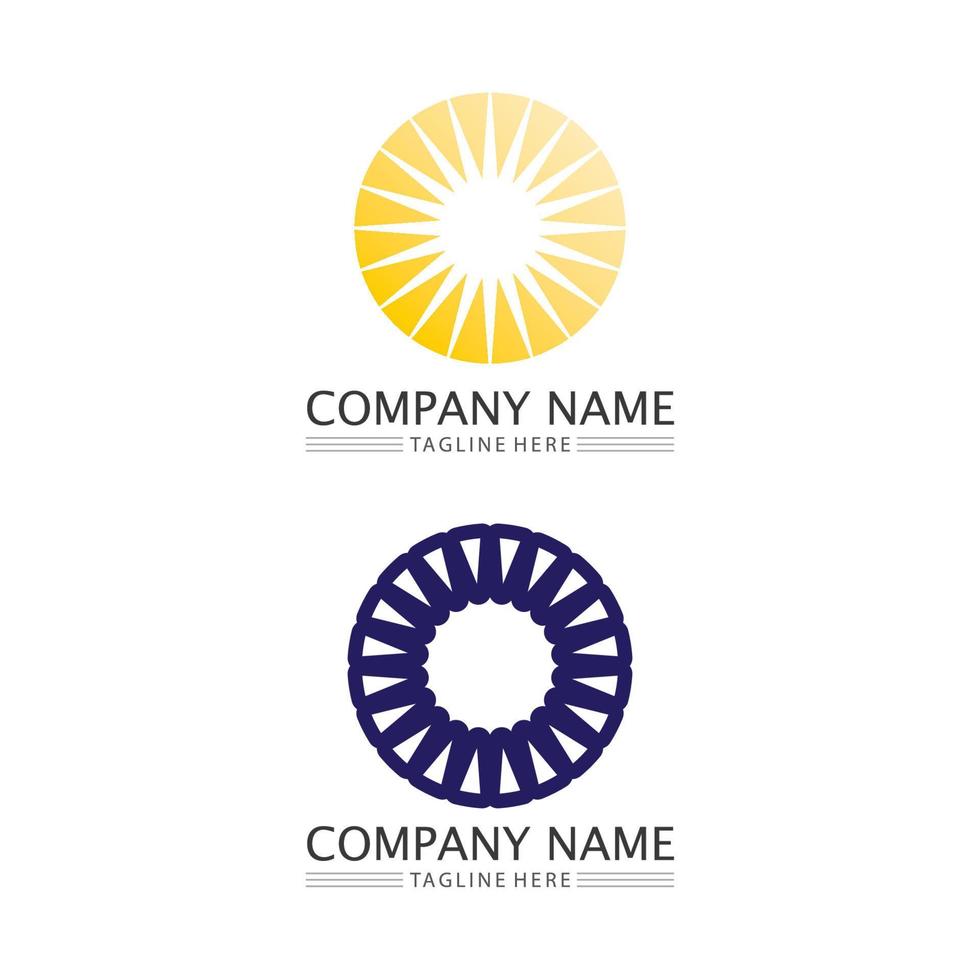 Business icon and logo design vector graphic