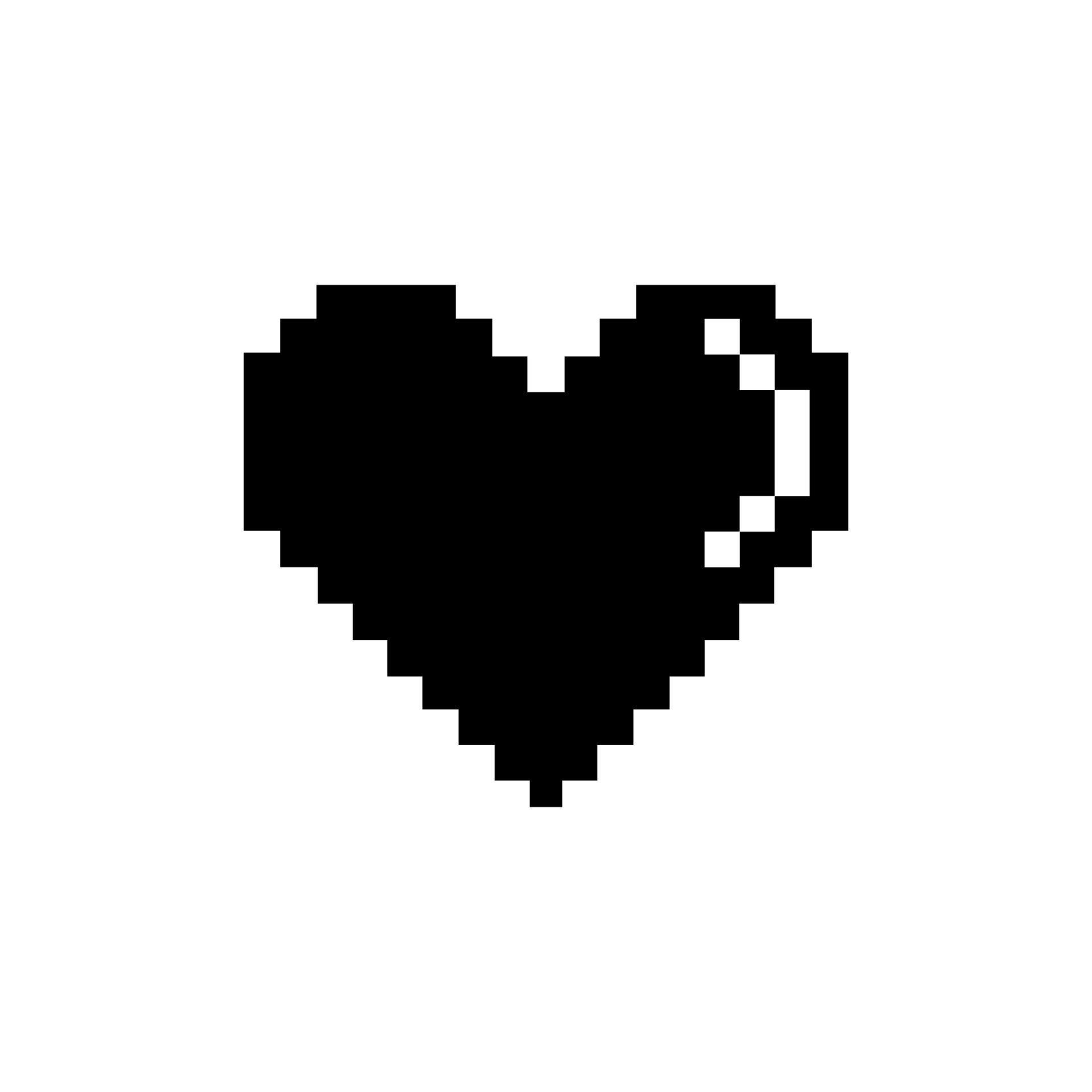 Heart-Shaped. Love Icon Symbol for Pictogram, App, Website, Logo or ...