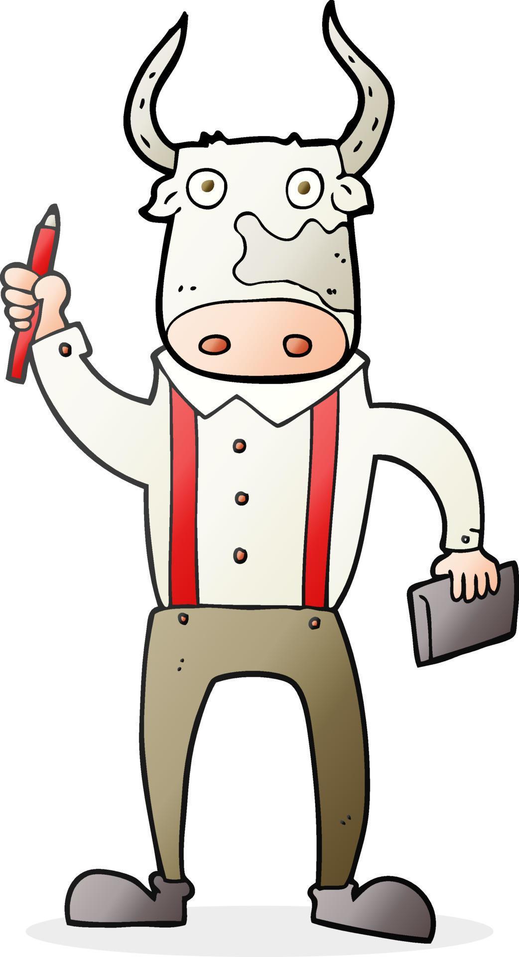 freehand-drawn-cartoon-bull-man-12033607-vector-art-at-vecteezy