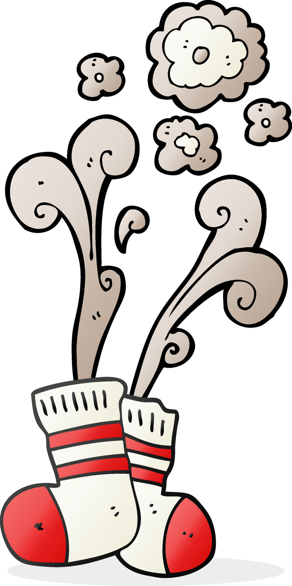 freehand drawn cartoon smelly old socks 12033926 Vector Art at Vecteezy