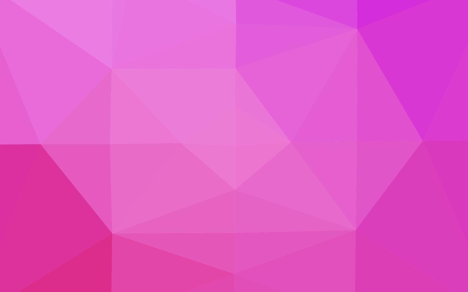 Light Pink vector low poly cover.