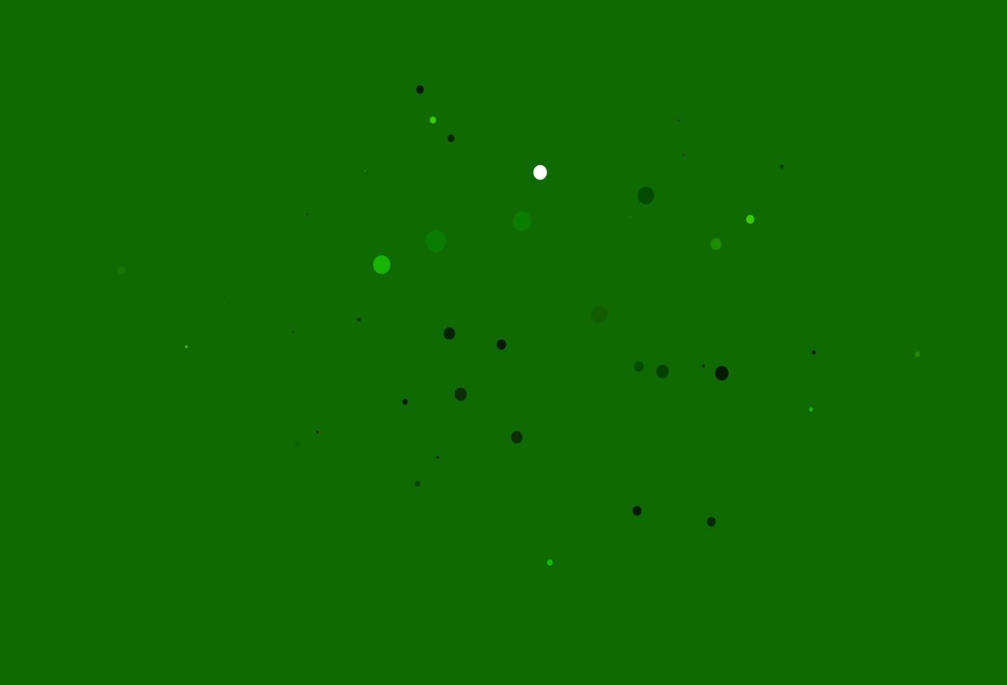 Light Green vector cover with spots.