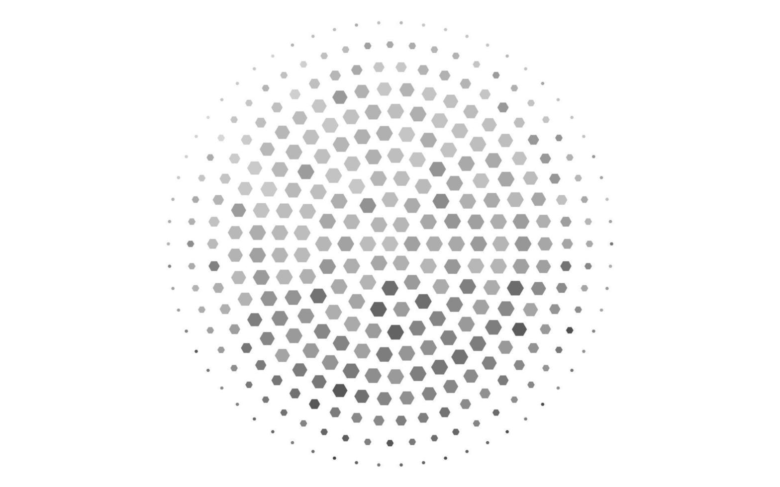 Light Silver, Gray vector texture with colorful hexagons.