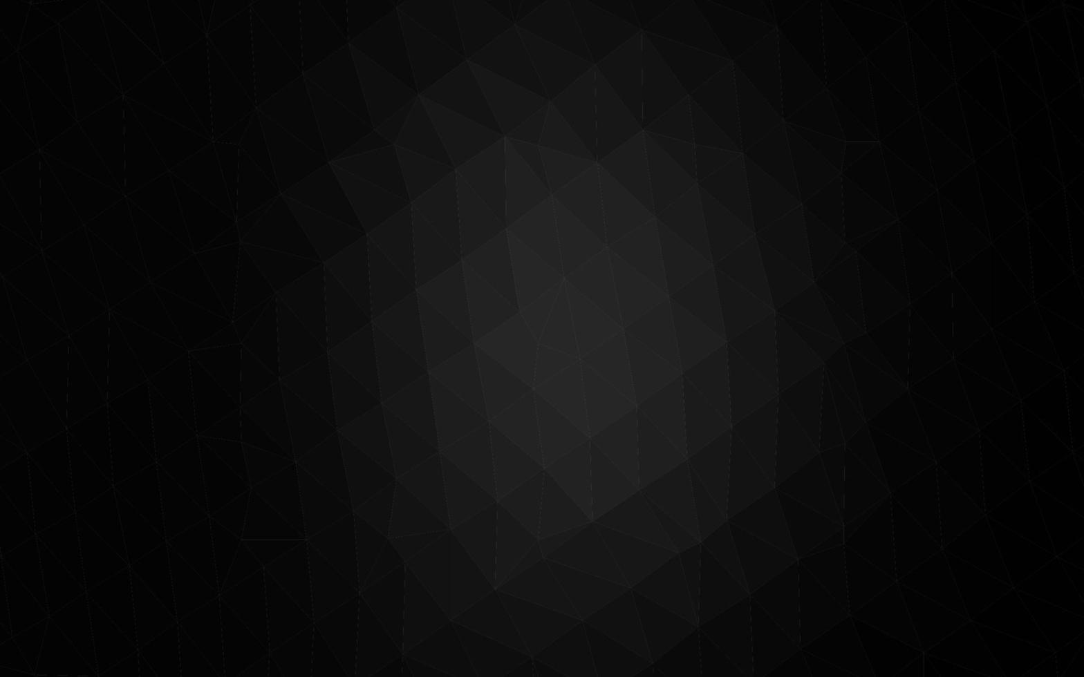 Dark Silver, Gray vector triangle mosaic template.
