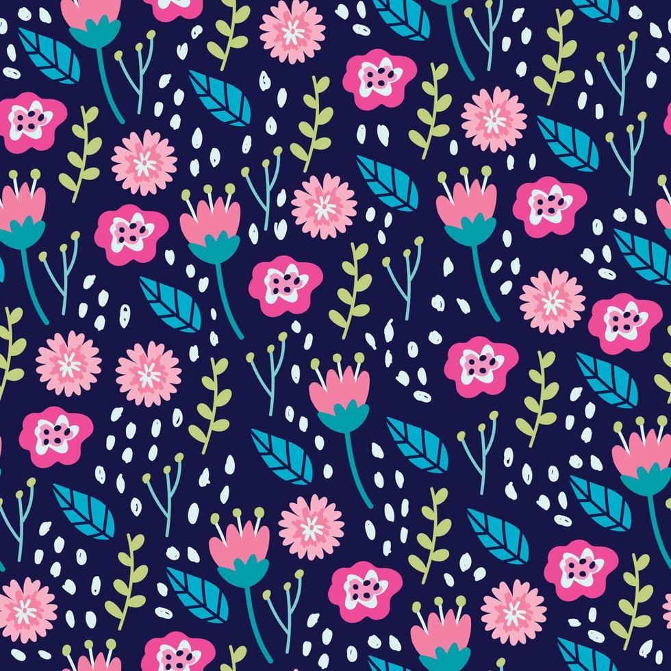 Super Dark and Colorful Pattern vector