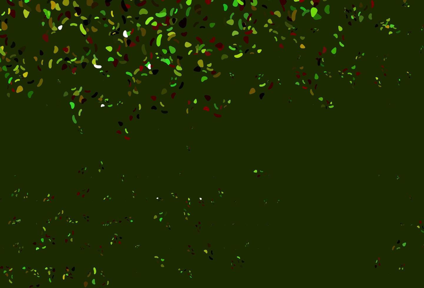Light Green, Red vector texture with random forms.