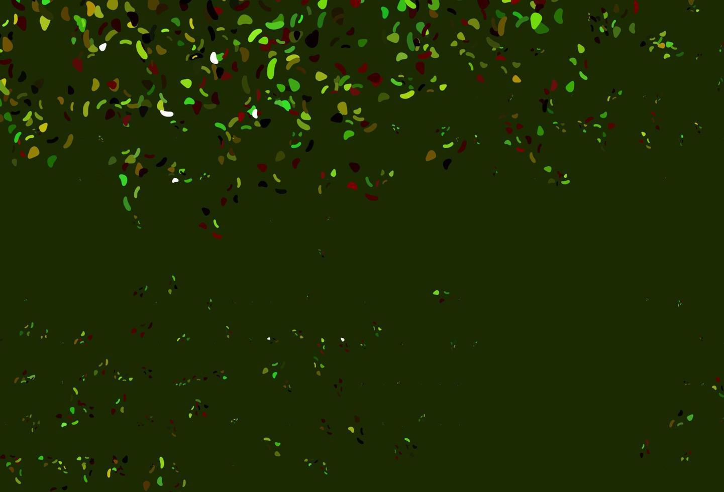 Light Green, Red vector texture with random forms.