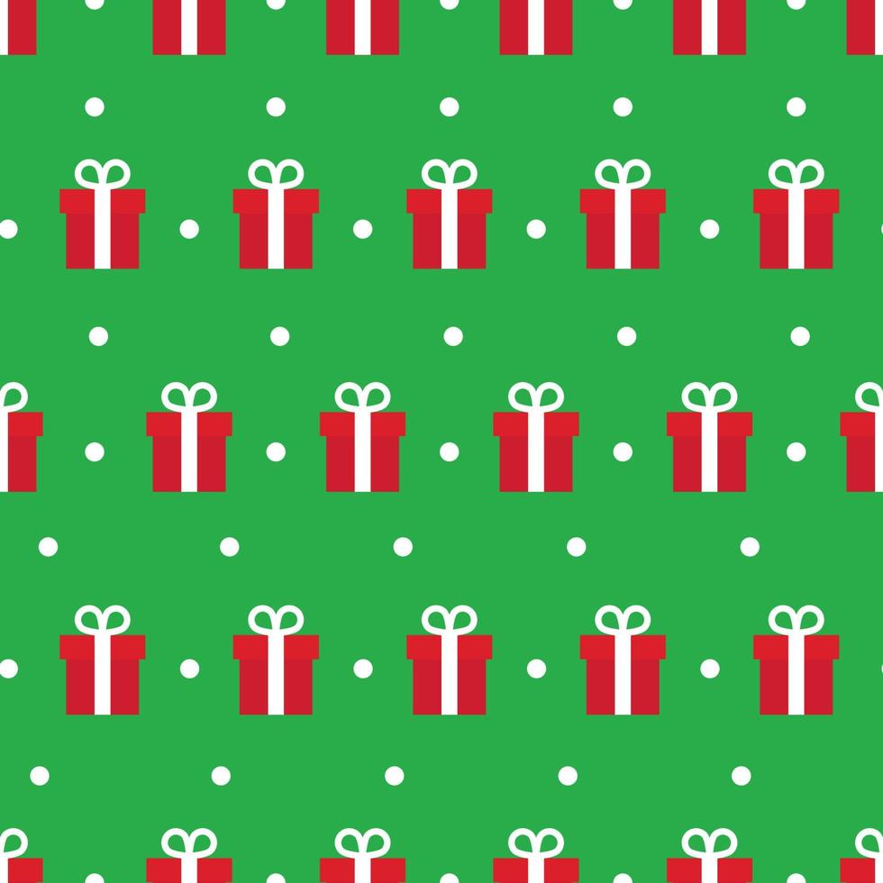 Gift Seamless Pattern vector