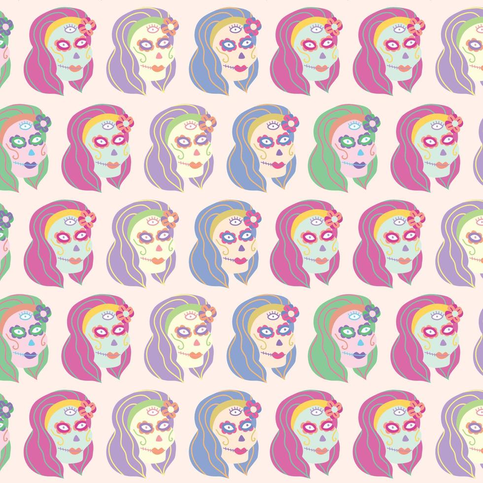 Katrina Colorful Pattern vector